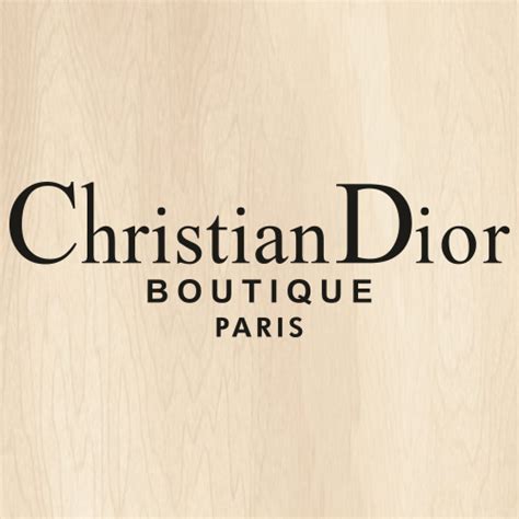 christian dior boutique paris label.